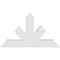 Ekena Millwork Saratoga Architectural Grade PVC Gable Bracket, 48"W x 28"H x 4"D x 6"F, 14/12 Pitch GBP048X28X0406SAR00 - alternate 3